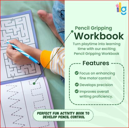 ilearnngrow Pencil gripping Workbook
