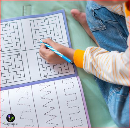 ilearnngrow Pencil gripping Workbook