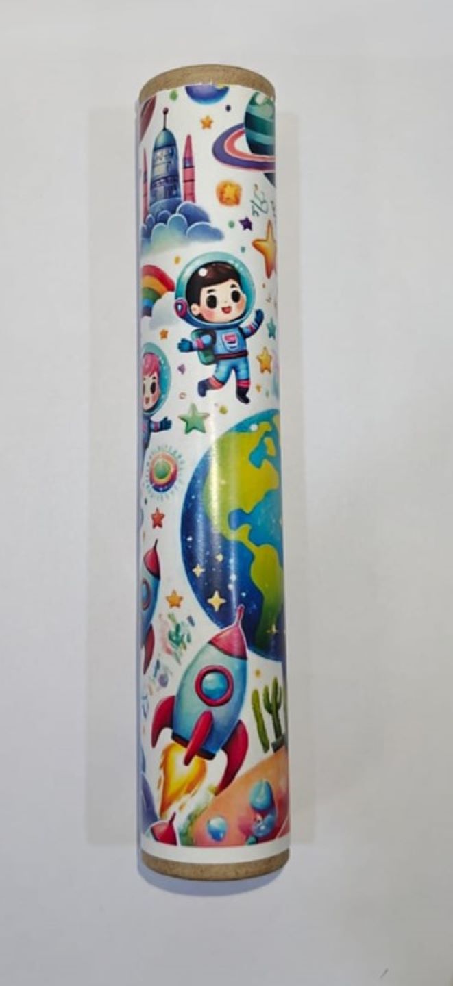 Astronaut Theme Black Paper Plantable Pencil-black Lead 