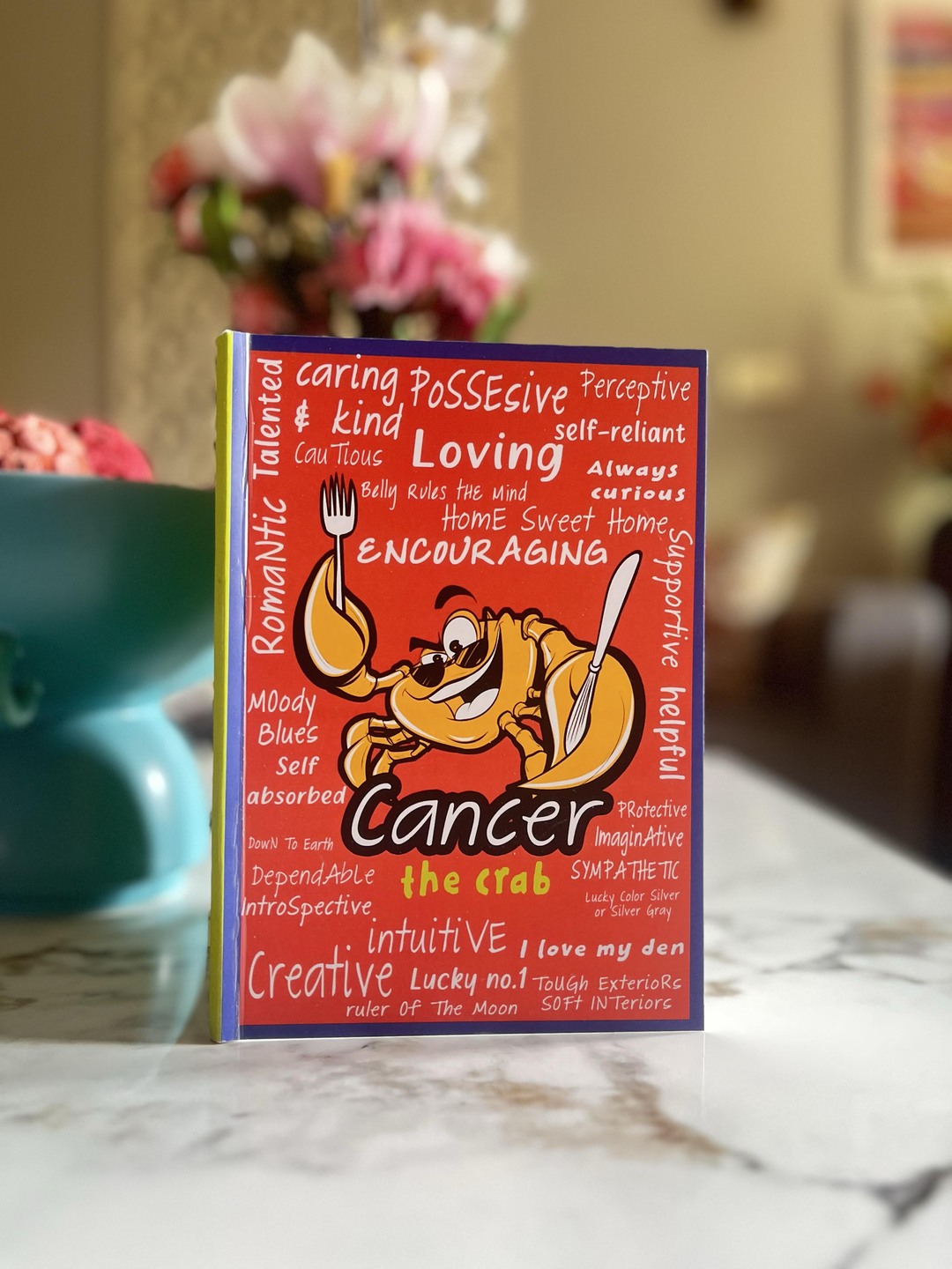 Cancer zodiac notebook