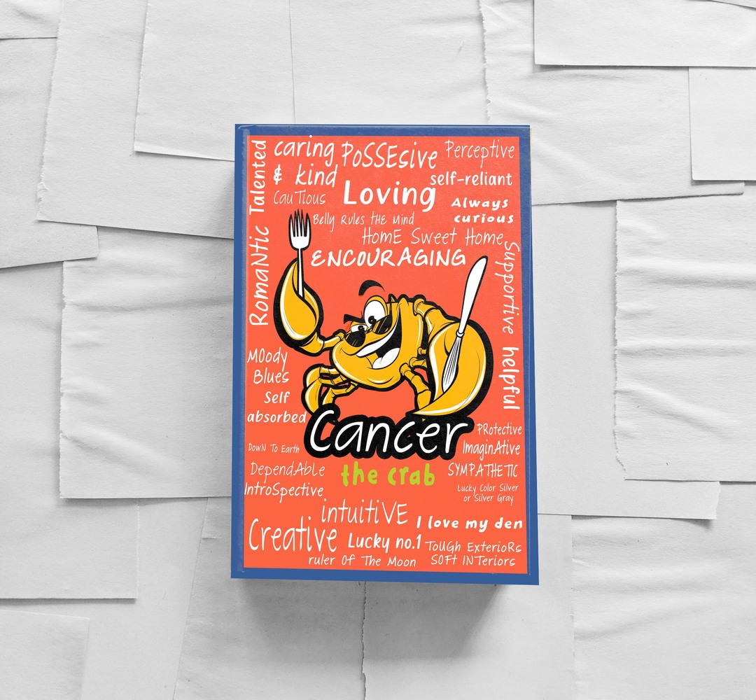Cancer zodiac notebook