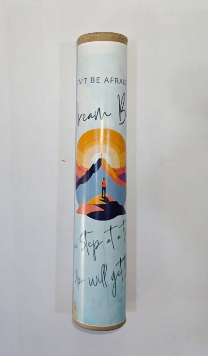 Dream Big White Paper Plantable Pencil-black Lead 