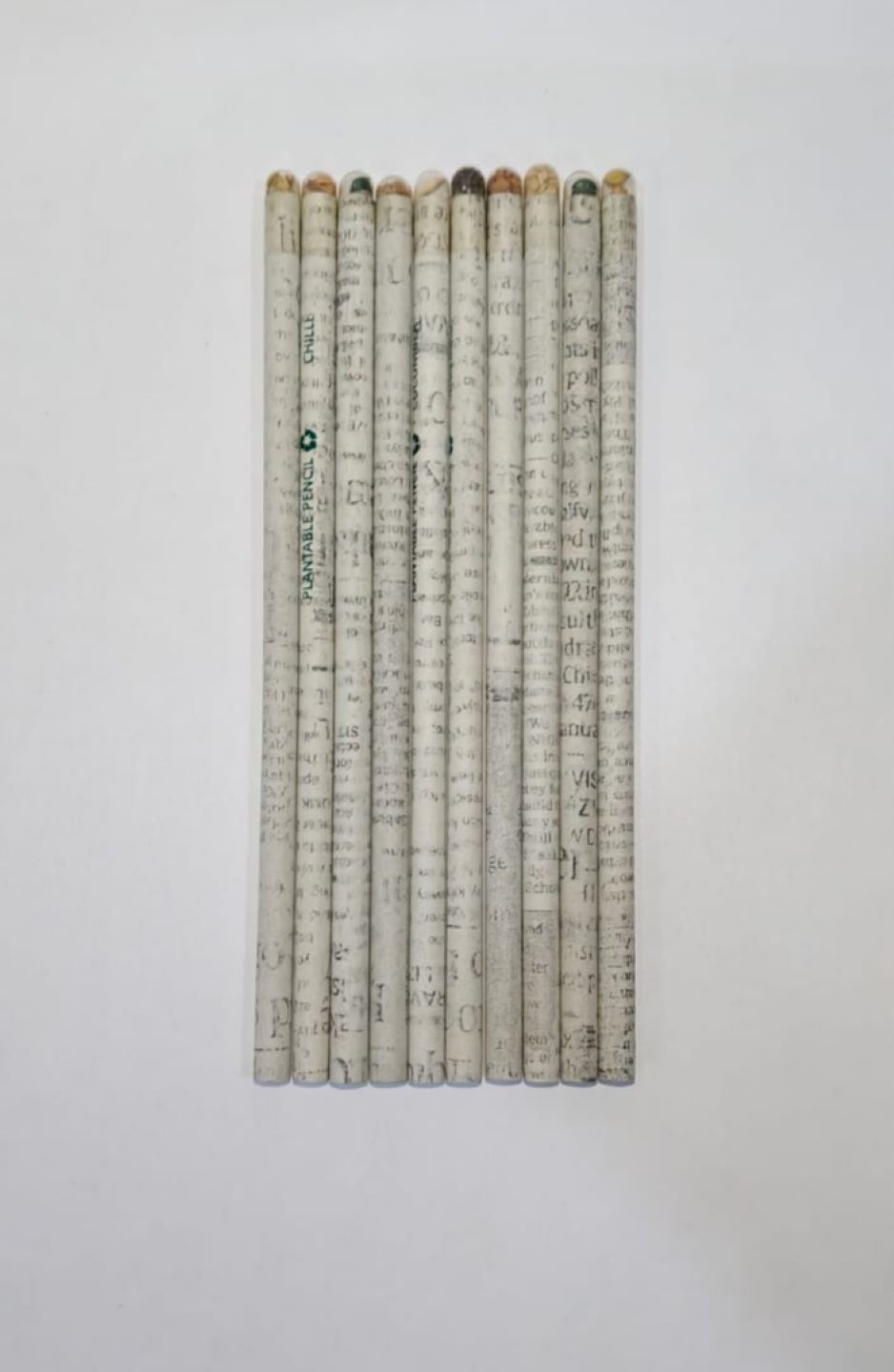 Vibrant Jungle Newspaper Plantable Pencil-black Lead 