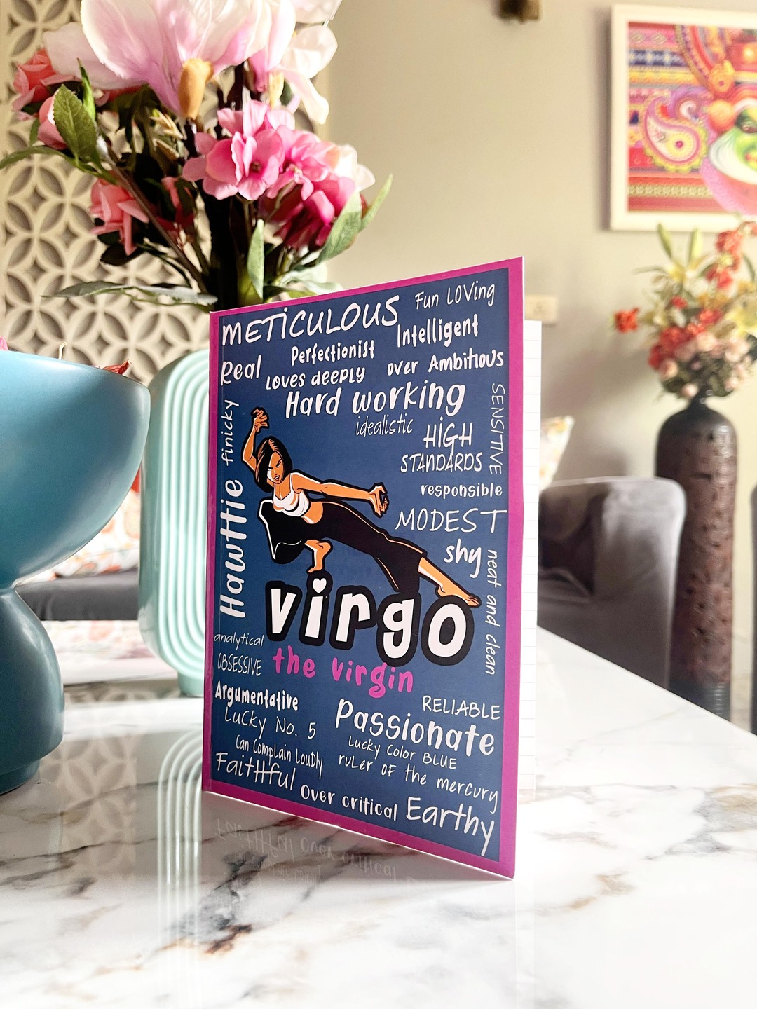 Virgo zodiac notebook