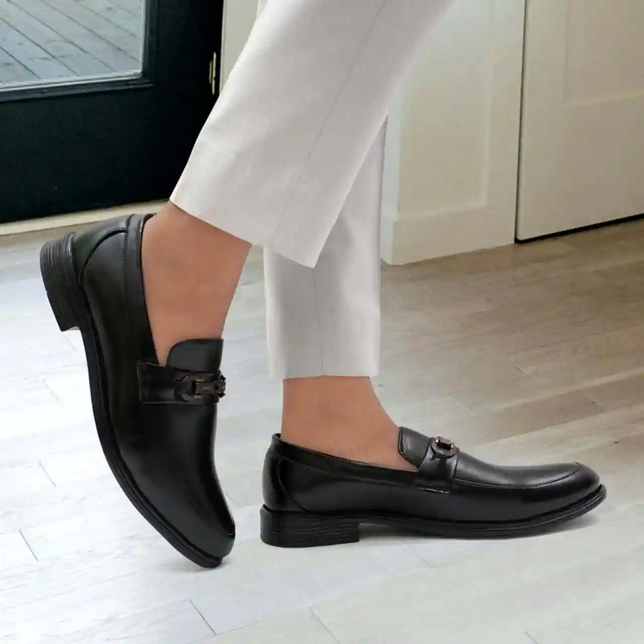 WUGO::|Black Moccasin Shoes|Office Shoes For Men's & Boys-MOCCASIN08-TAN