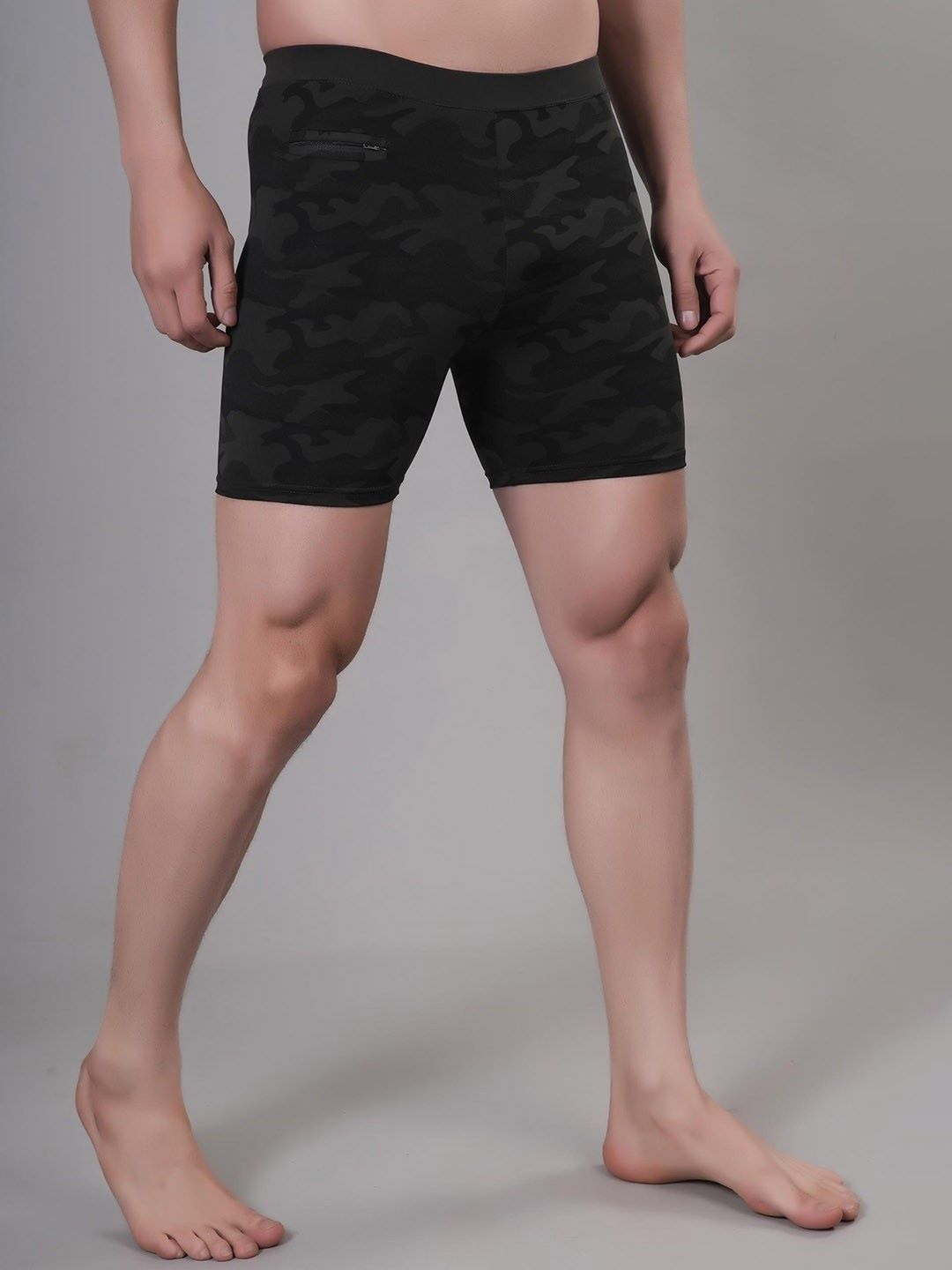  WUGO Latest Solid High Quality Men Army Trunks