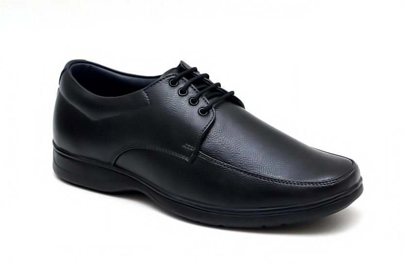 WUGO Men Formal Shoes For Men's & Boys Black 