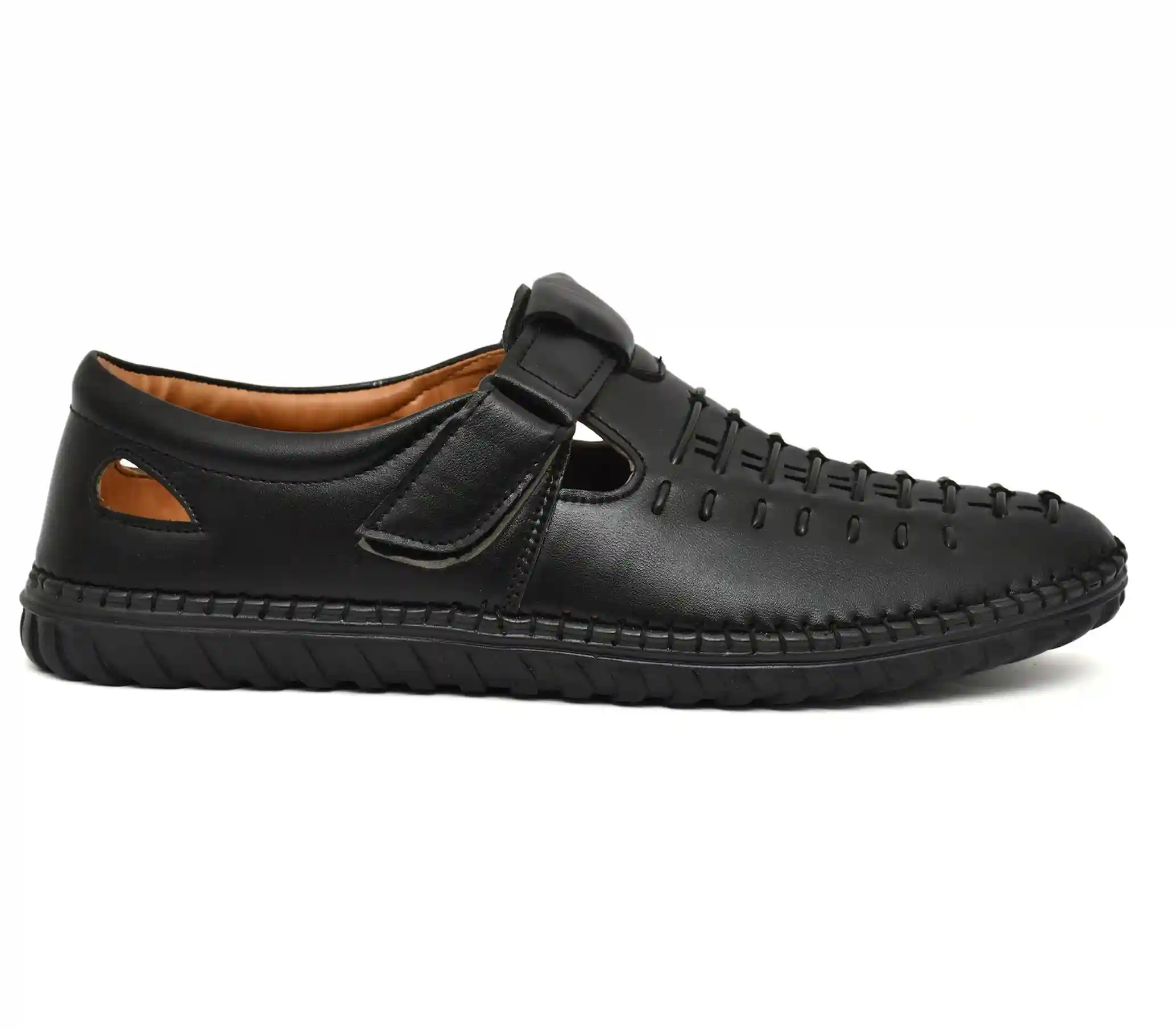 WUGO Men Roman Sandals Brown