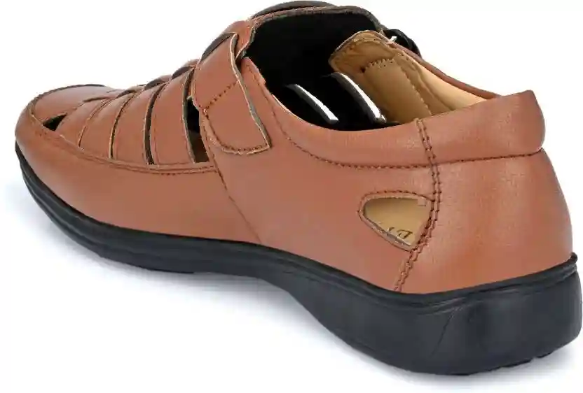 WUGO Men Tan Roman Sandals 